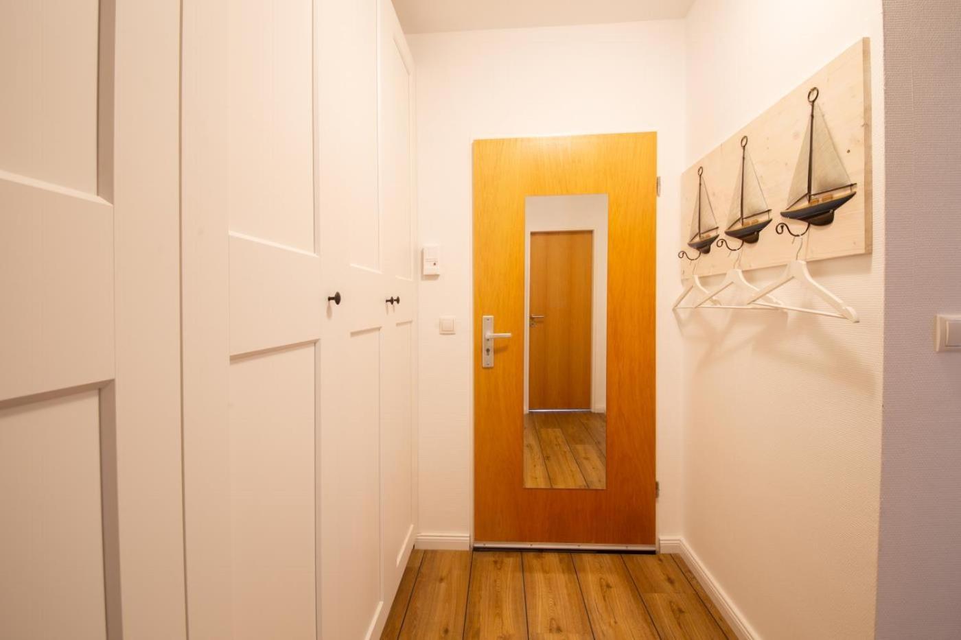 Ferienwohnung Kleine Strandkoje 하프크루그 외부 사진
