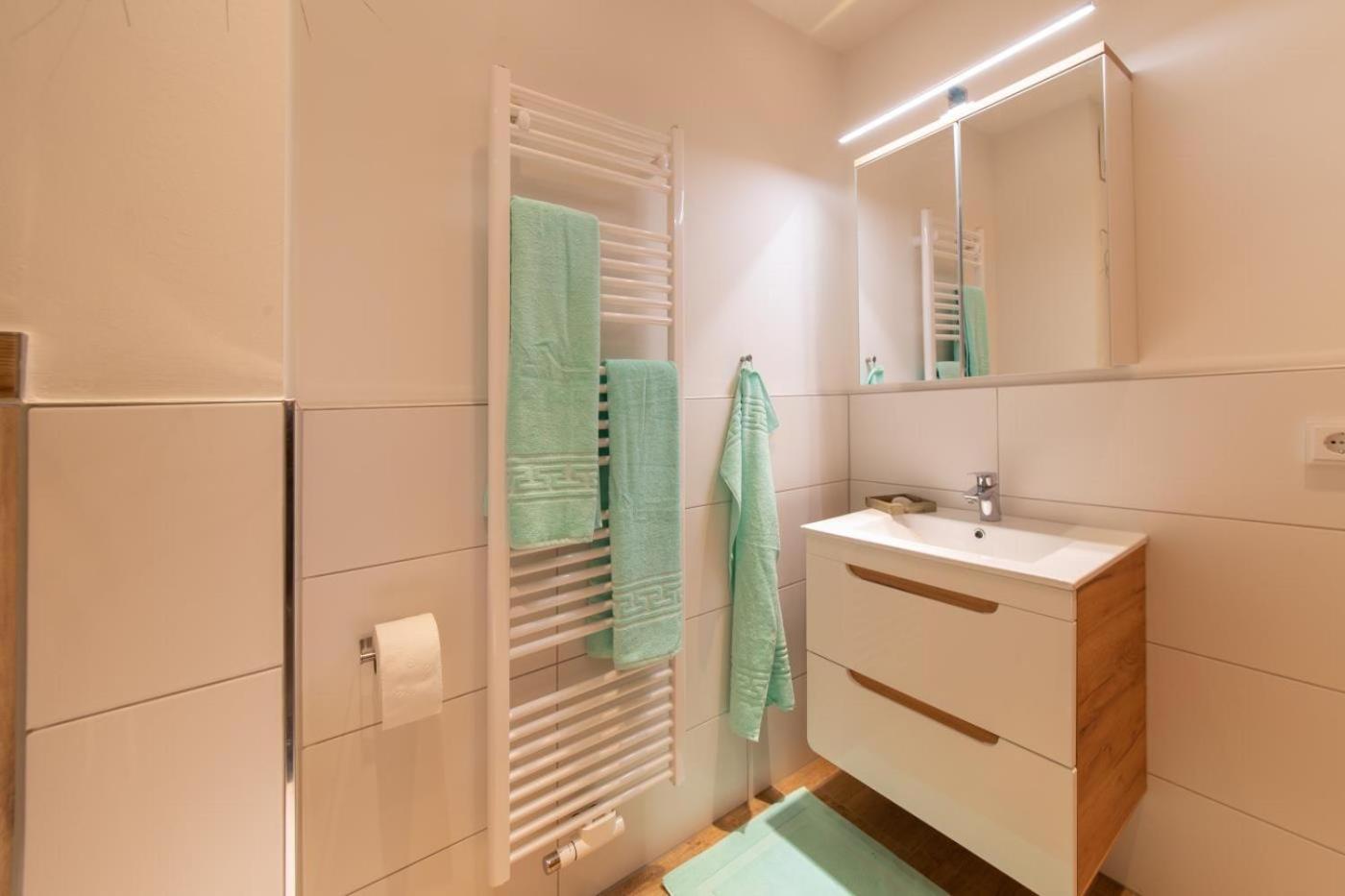 Ferienwohnung Kleine Strandkoje 하프크루그 외부 사진