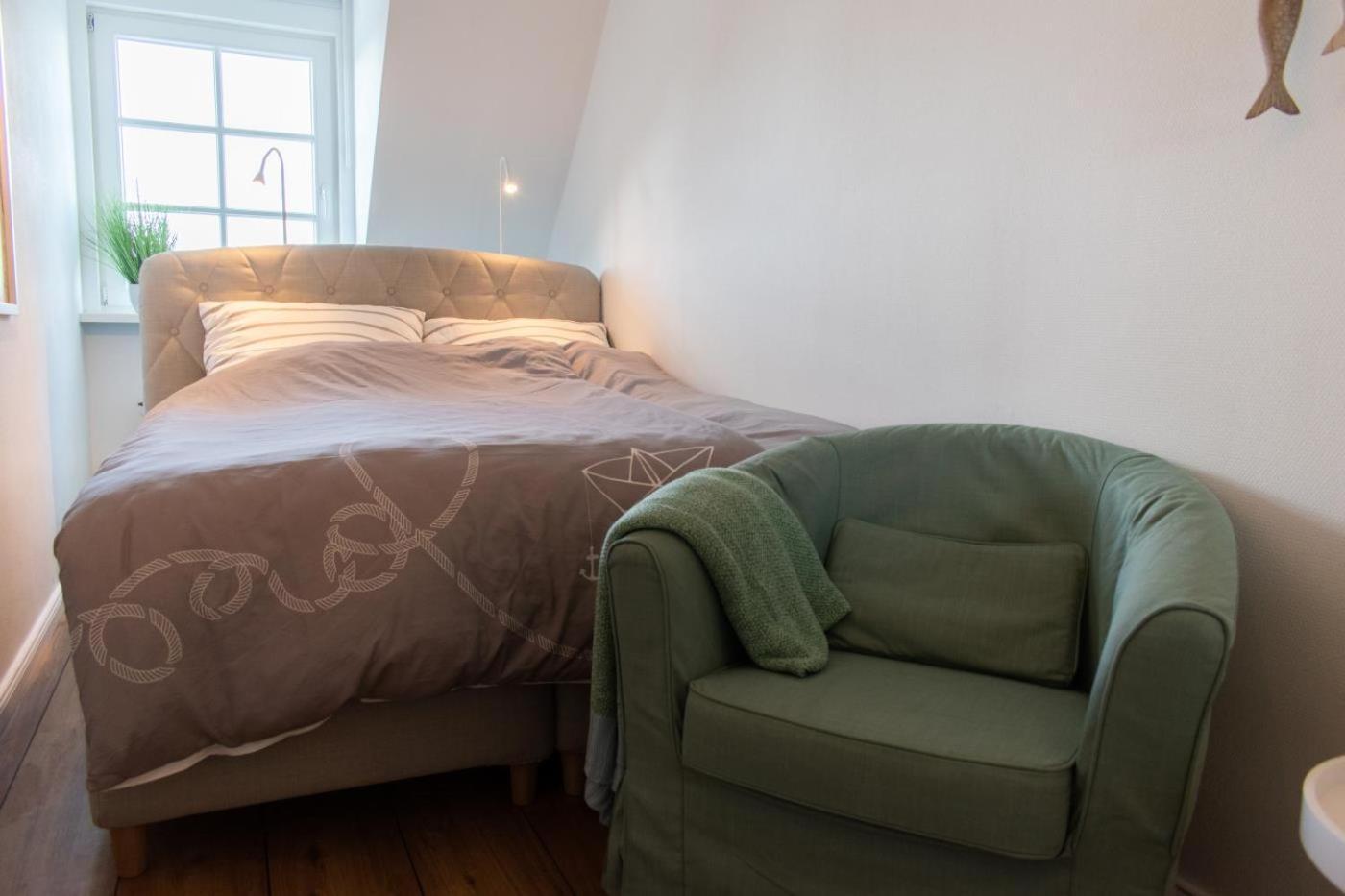 Ferienwohnung Kleine Strandkoje 하프크루그 외부 사진