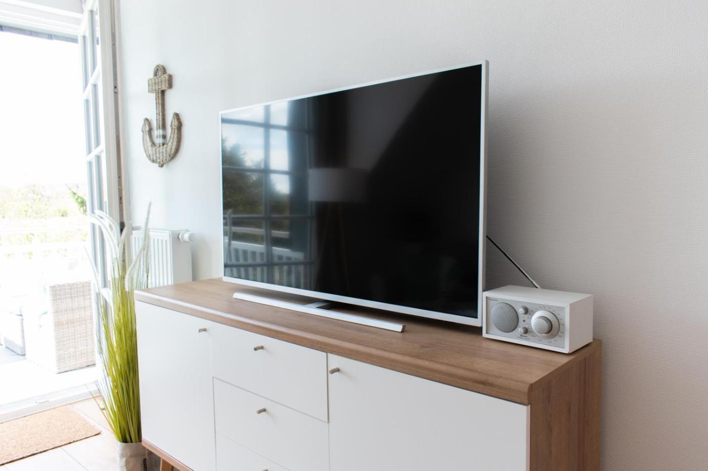 Ferienwohnung Kleine Strandkoje 하프크루그 외부 사진