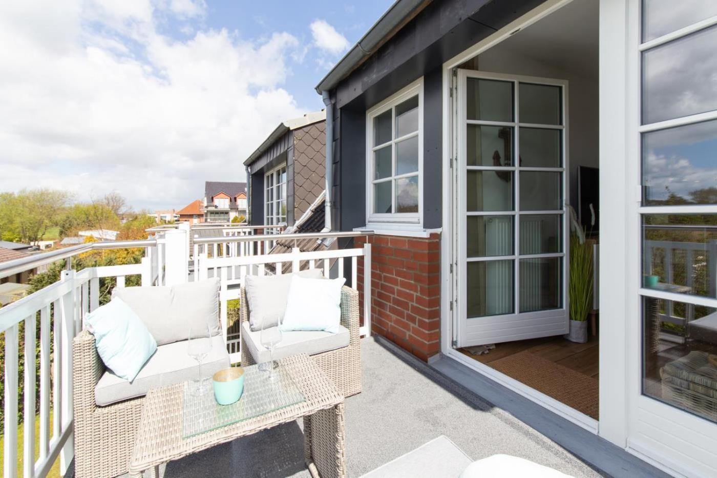 Ferienwohnung Kleine Strandkoje 하프크루그 외부 사진
